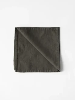 Pellavaservetti 45x45, taupe