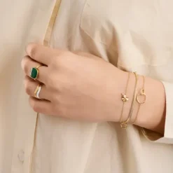 Pernille Corydon - Clover rannekoru, kulta