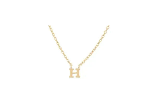 Pernille Corydon - Kirjain kaulakoru kulta, A, B, C...