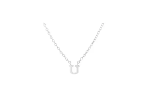 Pernille Corydon - Kirjain kaulakoru hopea