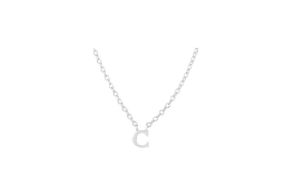 Pernille Corydon - Kirjain kaulakoru hopea