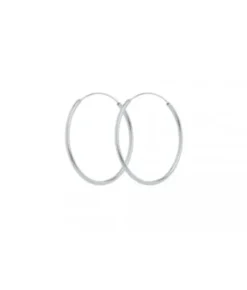 Pernille Corydon - Mini Plain Hoops, hopea 20mm