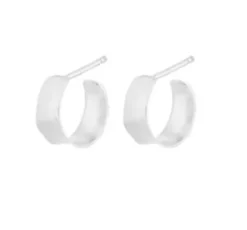 Pernille Corydon - Mini Saga korvakoru, hopea