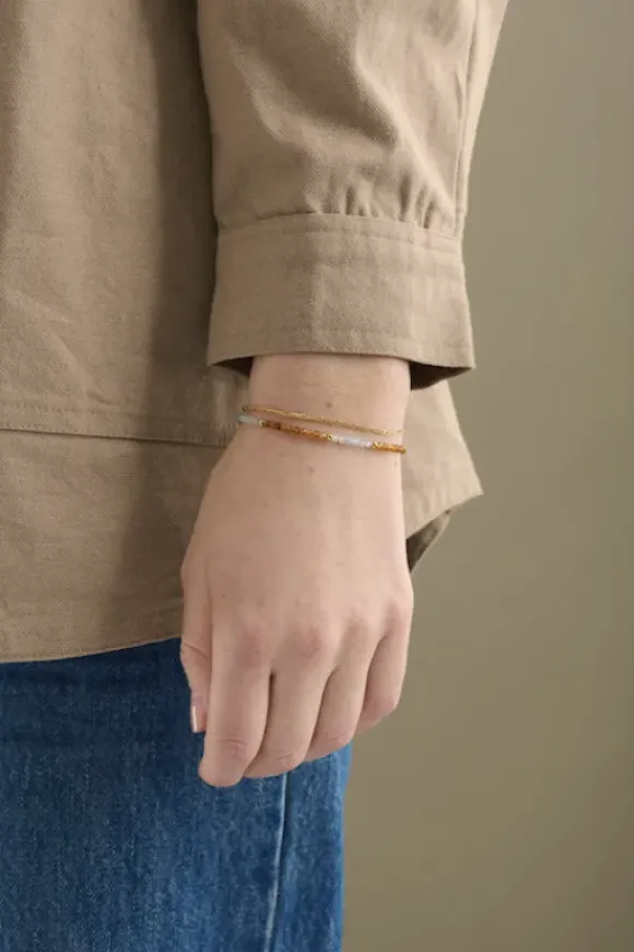 Pernille Corydon - Ocean Flow rannekorusetti, kulta