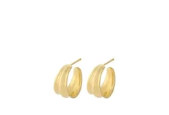 Pernille Corydon - Ocean Shine korvakorut, kulta