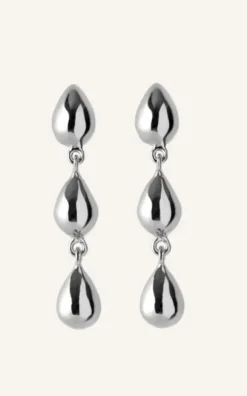 Pernille Corydon - Rain korvakorut, hopea