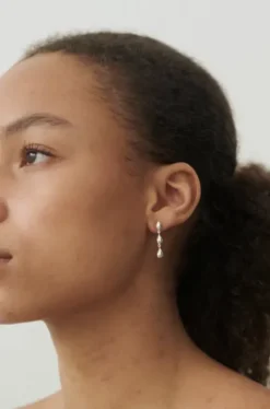 Pernille Corydon - Rain korvakorut, hopea