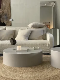 Pyöreä juuttimatto