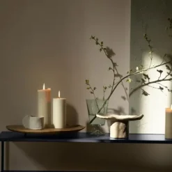 Pöytäkynttilä 15cm, sand