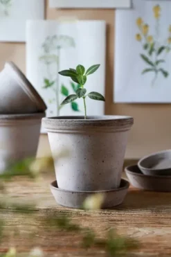 Ruukku Flora RAW Grey, Ø 35 cm