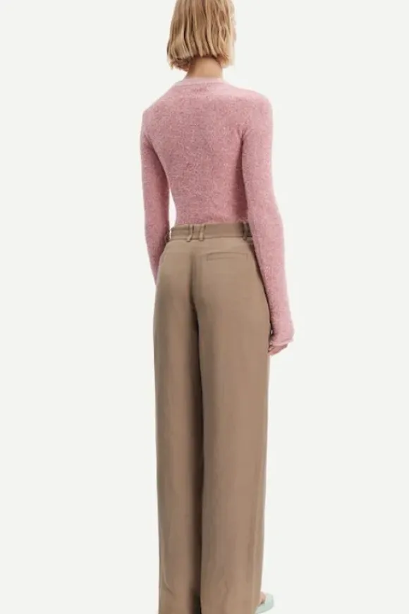 Samsoe&Samsoe - Agneta housut, dark elmwood