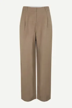 Samsoe&Samsoe - Agneta housut, dark elmwood