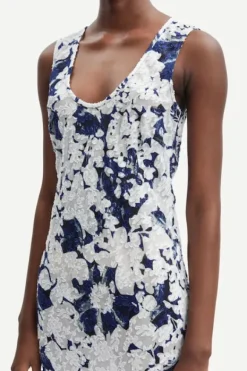 Samsoe&Samsoe - Alina mekko, Flora blue