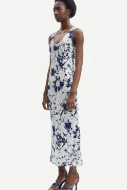 Samsoe&Samsoe - Alina mekko, Flora blue