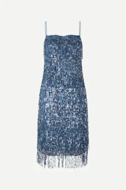 Samsoe&Samsoe - Astella mekko, midi blue