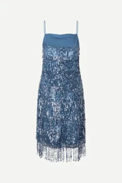 Samsoe&Samsoe - Astella mekko, midi blue