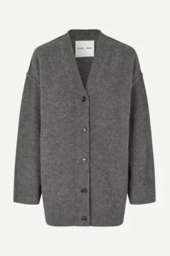 Samsoe&Samsoe - Saceleste neuletakki, black oyster