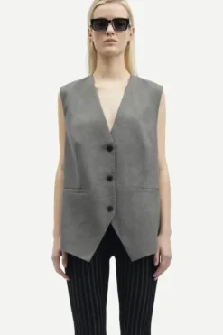 Samsoe&Samsoe - Saleni liivi, grey melange