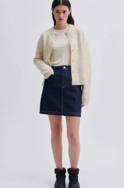 Second Female - Brook lyhyt neuletakki, brazilian sand