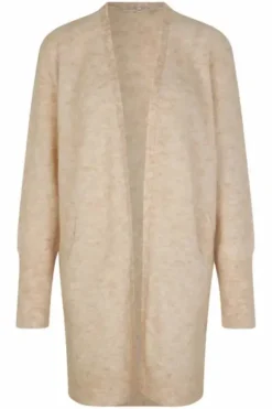 Second Female - Brook pitkä neuletakki, brazilian sand