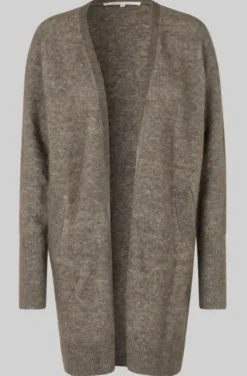 Second Female - Brook pitkä neuletakki, chocolate chip