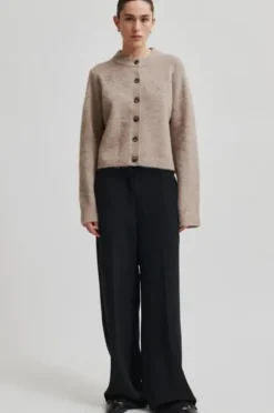 Second Female - Fique Classic Trousers, black