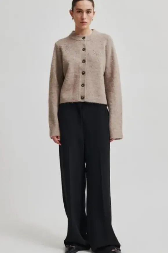 Second Female - Fique Classic Trousers, black