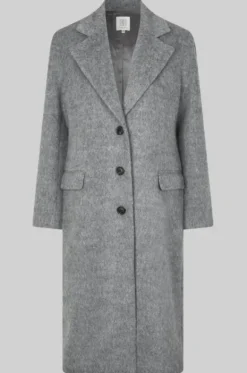 Sera villakangastakki, grey melange