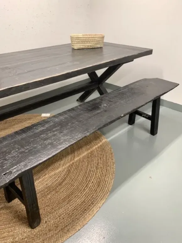 Snowdrops Copenhagen – pitkä penkki #810, black