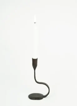 Steffi kynttilänjalka, 22 cm musta