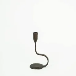 Steffi kynttilänjalka, 22 cm musta