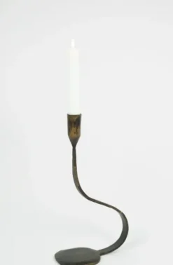 Steffi kynttilänjalka, 30 cm musta