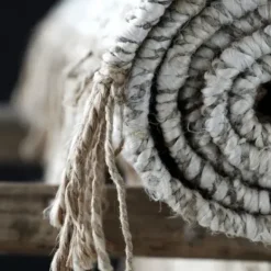 Tell Me More - hamppumatto hapsuilla 80x200, tie mix