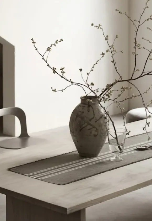 Tine K Home - Everstripe kaitaliina, khaki