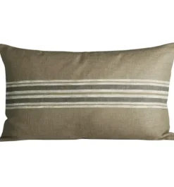 Tine K Home - Everstripe tyynynpäällinen 50x75cm, khaki