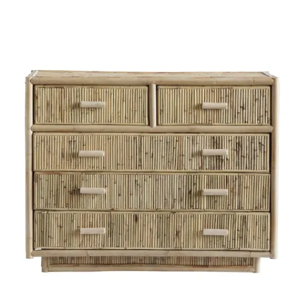 Tine K Home - Palma rottinkilaatikosto leveä, 5 laatikkoa