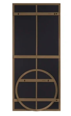 Tine K Home – pyöreä peili 70 cm, honey gold