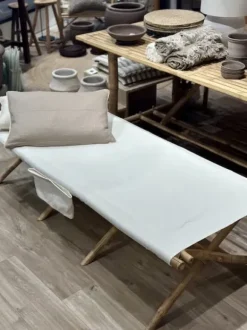 Tine K Home - taitettava aurinkopeti, valkoinen