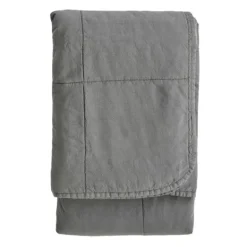 Tine K Home - tikattu päiväpeitto, 260x260cm GREY