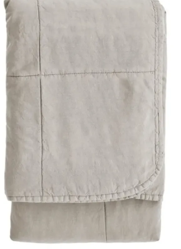 Tine K Home - tikattu päiväpeitto 260x260 cm, SAND