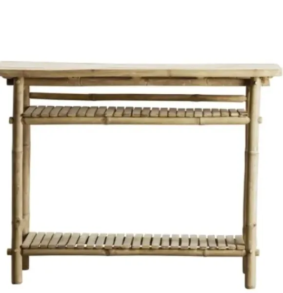 Tine K Home bambuinen sivupöytä, 90x37x76 cm