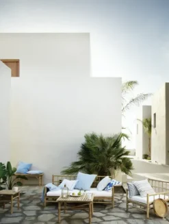 Tine K Home bambupöytä 70x70x45 cm