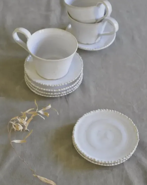 Tuias - helmilautanen Ø12cm, valkoinen