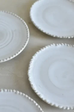 Tuias - helmilautanen Ø12cm, valkoinen