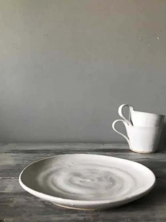 Tuias - Keraaminen kulho M, valkoinen