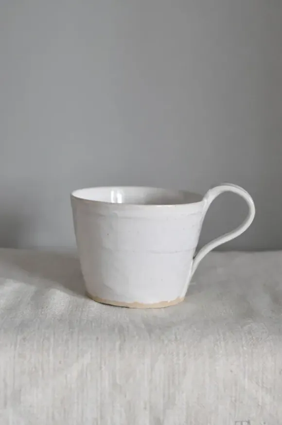 Tuias - Keraaminen muki M, valkoinen