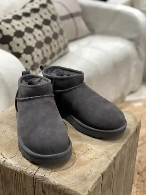 UGG - Classic ultra mini, grey