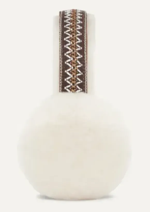 UGG - Tasman korvaläpät, luonnonvalkoinen/kastanja