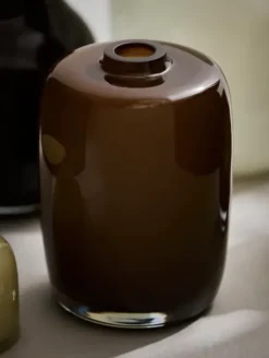 Verona maljakko 20cm, ruskea