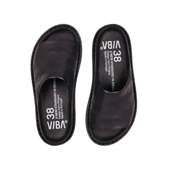 VIBAe - SAINT TROPEZ Leather Preto Black